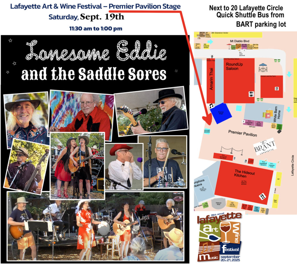 Saddle Sores at Art & Wine Festival