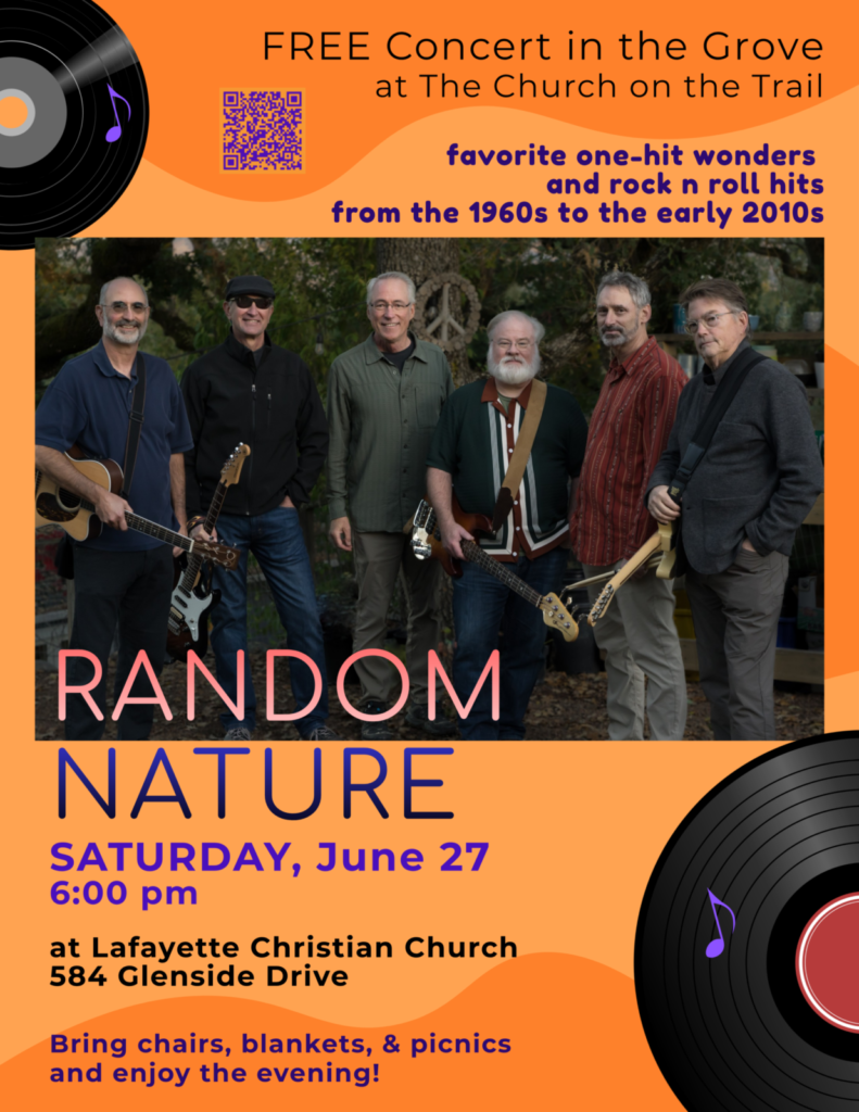 Community Concert in the Grove with Random Nature
