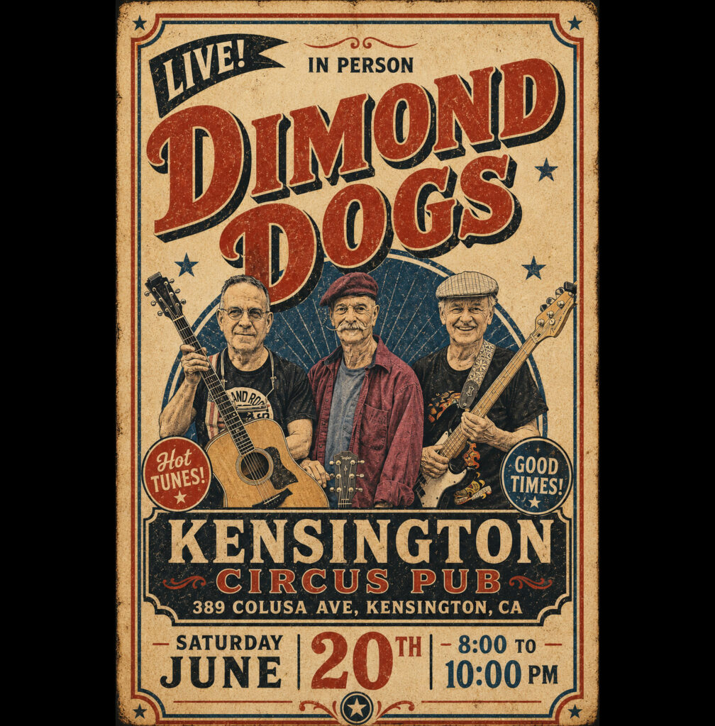 Dimond Dogs at Kensington Circus Pub