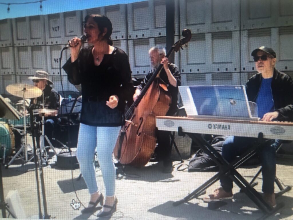 Karen Sudjian Sings with Jim Davidson