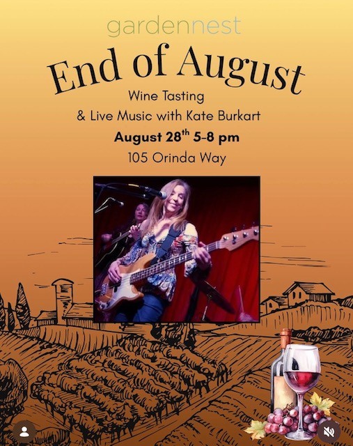 Kate Burkart Acoustic Duo at Garden Nest!